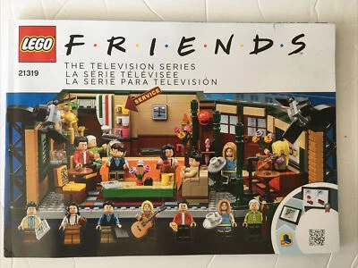 NEW INSTRUCTION ONLY Lego 21319 Friends Central Perk Collectors NO BRICK OR PART