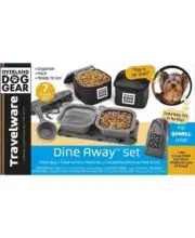 Overland Dog Gear Dine Away Set For SMALL DOGS
