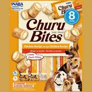 Inaba Churu Bites Chicken Wraps Chicken Recipe Dog Treats - 8pk