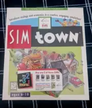 Sim Town 1995 Maxis Kids PC Game for Macintosh SEALED BRAND NEW! RARE Sims MINT!