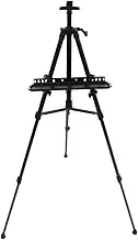 Adjustable Painting Table Lightweight Aluminum Easel Stand Display Easel for Artists and Teachers