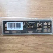 For Asus TUF GAMING B450M-PRO S Shield I/O IO Rear Backplate Motherboard