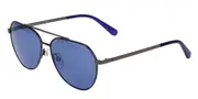 United Colors of Benetton 7034 594 Men's Sunglasses Silver Size 57