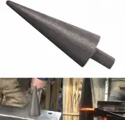 Blacksmith Anvil Mandrel Metal Forming Cone 1" Hardy Tool Anvil Forge Vise Tool