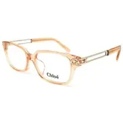 NEW CHLOE CE2684A 749 Peach Eyeglasses 52mm with CHLOE Case