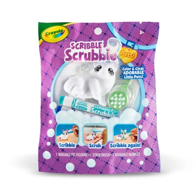 Crayola Kids/Children Scribble Scrubbies Pets Refresh Toy Art/Craft Assorted
