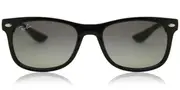 Ray-Ban Kids RJ9052S New Wayfarer 100/11 Kids' Sunglasses Black Size 47