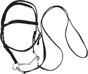HONMEET Horse Training Bridle Rope Headstall Nylon Halter Riding Tack Comfortable