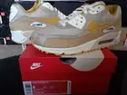 Womens Nike Air Max 90 Pony Horse Hair String Wheat Gold Sail wmns 95 AT4968 200