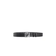 [FENDI] FENDI MAN BLACK BELTS Black