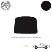 LUXE SUEDE HEADLINER COVER FOR FIAT 124 SPORT SPIDER 2-DOOR HARDTOP 1966-1985