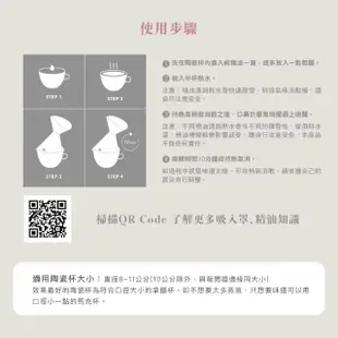 【Qlife 質森活】ALYSA德系芳香精油蒸氣吸入罩+1ml森呼吸複方精油