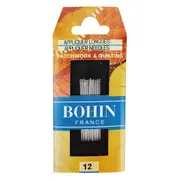 Bohin Applique Needles Size 12 Patchwork Tracted Post Quilting Sewing Craft DIY