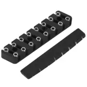 Electric Guitar Nut 7/8 String Headless Piano Pillow Set Instrument Acc GBD