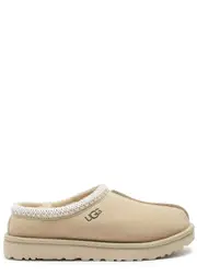 Ugg Tasman Suede Flatform Slippers - Cream - 6 6