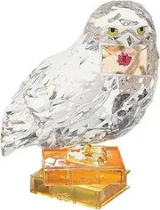 [Enesco] Facets The Wizarding World of Harry Potter Hedwig The Owl Figurine, 3.26 Inch, Multicolor