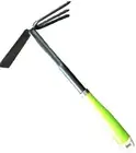 Garden Mini Hoe Rake weeding seeding Digging Plastic Handle 32cm Long 65mm #2526