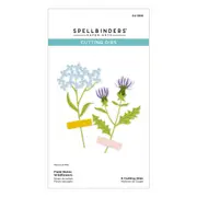 Spellbinders Field Notes Wildflowers Etched Dies from the Field Notes Collection