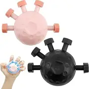 Finger Grip Strengthener, 2025 New Hand Grip Strengthener Finger Exerciser, Adjustable Sphere Silicon Finger Exerciser Gripper, Portable Hand Grip Strengthener
