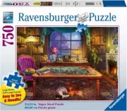 Ravensburger - Puzzlers Place 750 Piece Jigsaw Puzzle for All Ages
