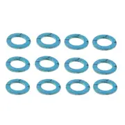 12 Pieces Ship Drain Screw Gasket Seal Set Waterproof Marine Hardware Gaskets
