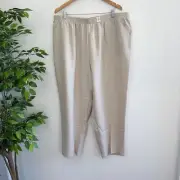 NEW Millers Womens Essential Long Pants Size 22 Beige