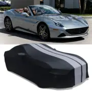 For Ferrari California T Car Full Cover Satin Stretch Scratch Dust Proof Indoor (for: Ferrari)