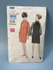 Vogue Pattern 7306 One Piece Dress- Women Size 14-Vintage 1960