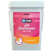 Hy-Clor POOL pH DECREASER DRY ACID 3kg HARD PACK Water Liquid Acid Alternative