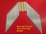 Fit HONDA XR75 XR 75 XL75 1977-1979 F&R SPOKE SET 72 Pcs.NIPPLE GOLD JAPAN [mi]