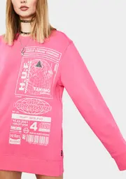 [HUF] Bit 6 Crewneck Sweatshirt