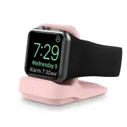 Apple Watch Charger Stand Durable TPU with Non-Slip Stable Base-Pink