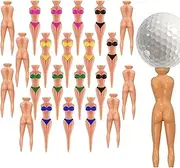 Golf Tees 3" Nude Woman Plastic Golf Tees, Golf Sexy Girl Lady Tees Fun Holder Divot Home Golf Training