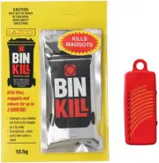 Binkill Wheelie Bin Protector Kill Flies Maggots Lasts Up To 3 Months
