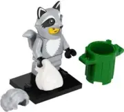 LEGO® Set col22-10 - Raccoon Costume Fan, Series 22