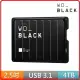 WD 威騰BLACK黑標 P10 Game Drive 4TB 2.5吋電競行動硬碟 WDBA3A0040BBK-WESN