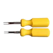 2Pcs/Set 3mm+2mm Car Wiring Connector Pin Release Extractor Puller Auto Terminal Removal Handle Too