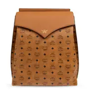 MCM Visetos Printed Backpack One size brown