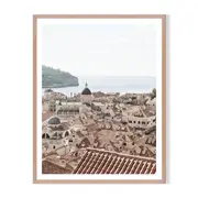 Travelling Framed Printed Wall Art - Timber