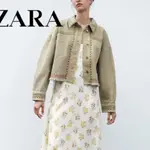 MOROCCO ZARA 時尚刺繡寬幅襯衫夾克