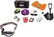Hercules Complete Recovery Kit 4x4 + Adventure Kings Illuminator LED Head Torch