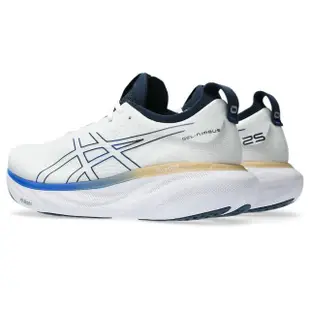 【asics 亞瑟士】慢跑鞋 男鞋 運動鞋 緩震 GEL-NIMBUS 白 1011B547-104