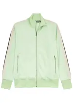 Palm Angels Striped Jersey Track Jacket - Mint - M M