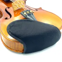 在飛比找momo購物網優惠-【KM MUSIC】小提琴腮托墊(小提琴 透氣 可水洗 小提