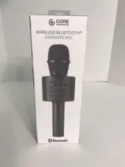 NIB Core Innovations Wireless Bluetooth Karaoke Microphone Built In Speakers
