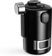Travel-Friendly Coffee Canister with Built-in Humidity Gauge & Measuring Spoon