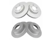 Front and Rear TRQ Brake Rotor Set fits Mitsubishi Outlander 2008-2013 69CPSC (for: Mitsubishi)