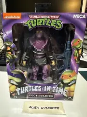 NECA TMNT FOOT SOLDIER Turtles In Time figure.