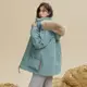 現貨熱銷-韓版收腰大毛領派克服女冬季新款棉服外套女