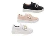 Step on Air Christal Ladies Shoes Casual Tab Close Flats Light Soft Comfort Style